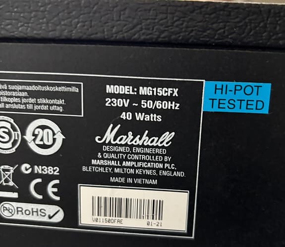 Marshall Förstärkare