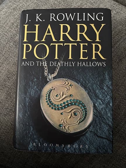 Harry Potter | Första Upplagan 2007 | Deathly Hallows | J.K Rowling | Eng
