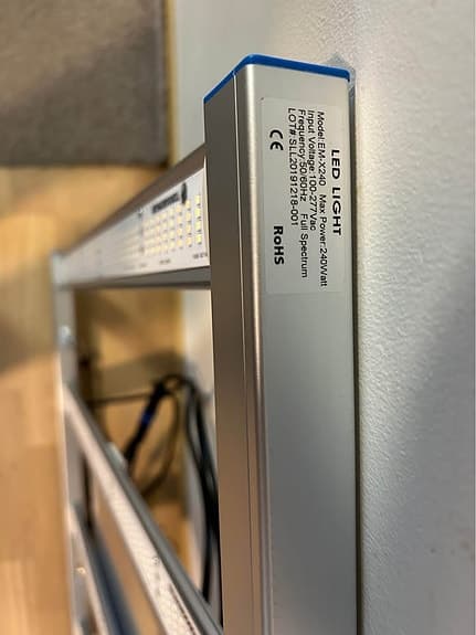 Professionell LED Grow Light – Todogrowled 240W (Full Spectrum) – Hög kvalitet