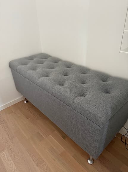 Sittbänk med förvaring