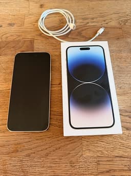 Apple iPhone 14 Pro Max mobiltelefon 256 GB silver