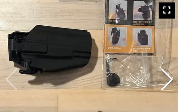 Hölster för airsoftpistol