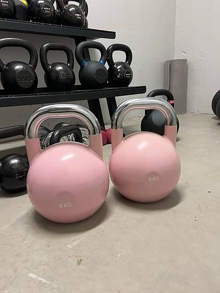 Kettlebells 2 x 8kg - COMPETITION