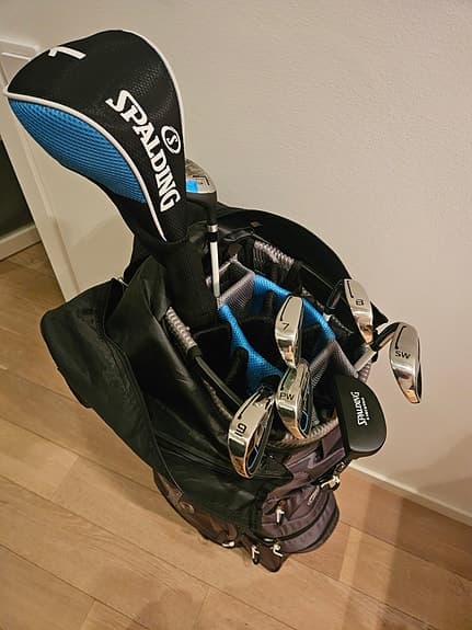 Golfset med bag - Spalding