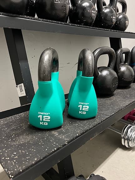 Kettlebells 2 x 12kg - Gymstick