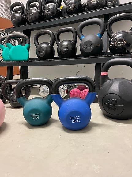 2 Kettlebells från Blacc