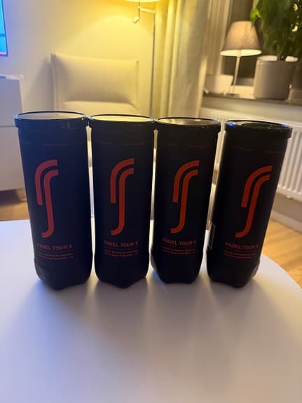 Padellbollar RS Tour X 8 rör med 3 bollar