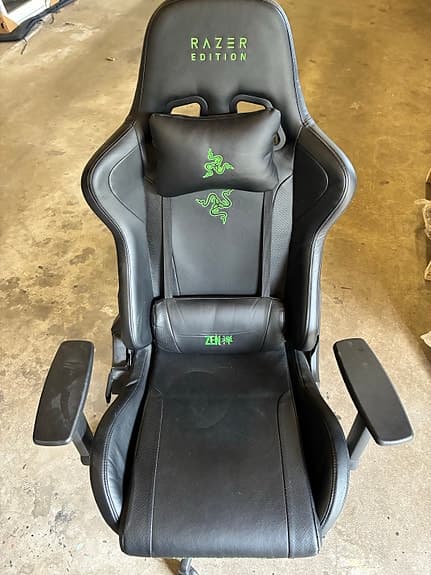 Razer Edition gamingstol svart