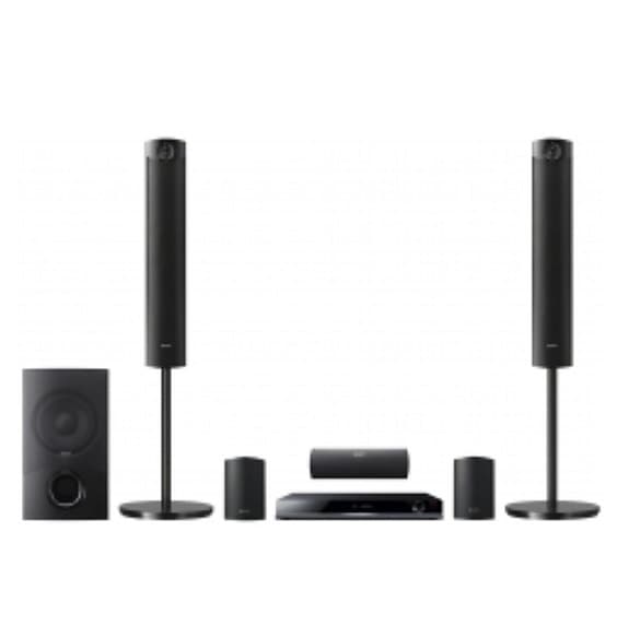 Sony hemmabiosystem svart DAV-DZ740