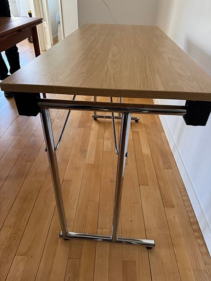2 st Fällbara bord 120x50 cm