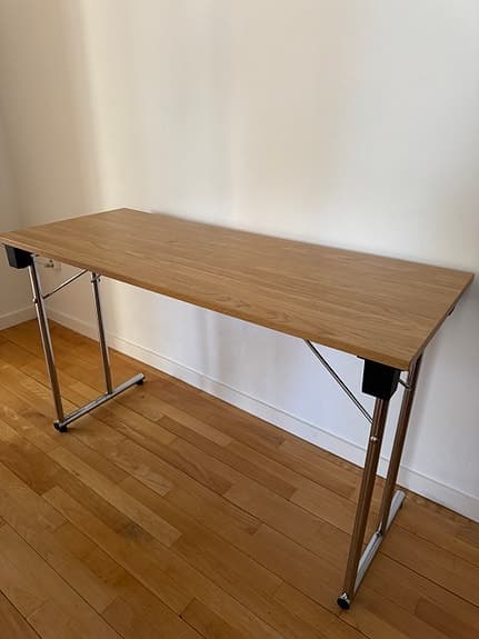 2 st Fällbara bord 120x50 cm