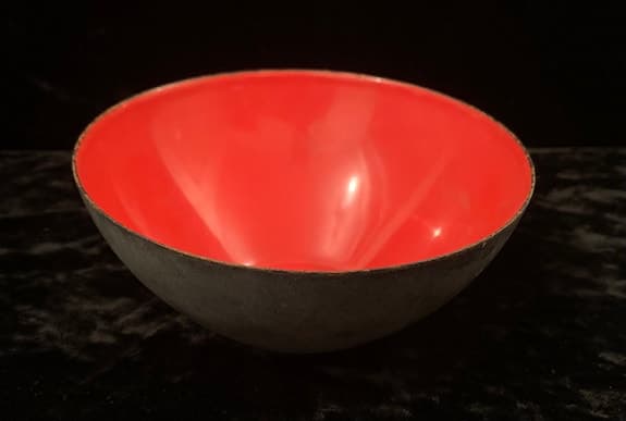 Krenit skål dansk Vintage