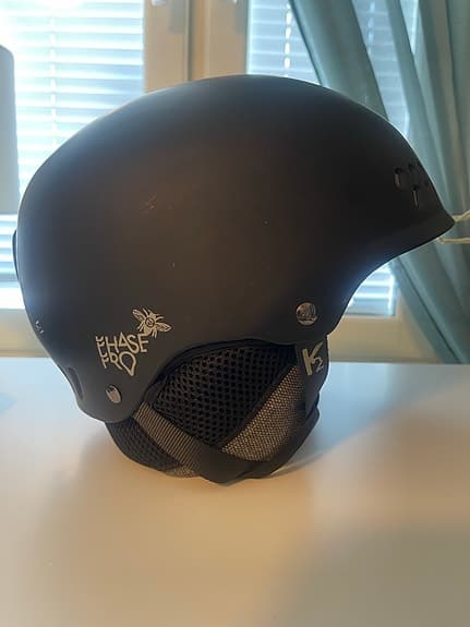K2 Phase Pro skid- och snowboardhjälm med ljudsystem svart