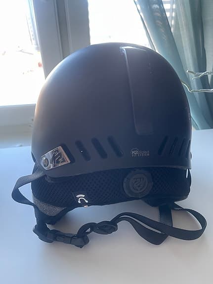 K2 Phase Pro skid- och snowboardhjälm med ljudsystem svart