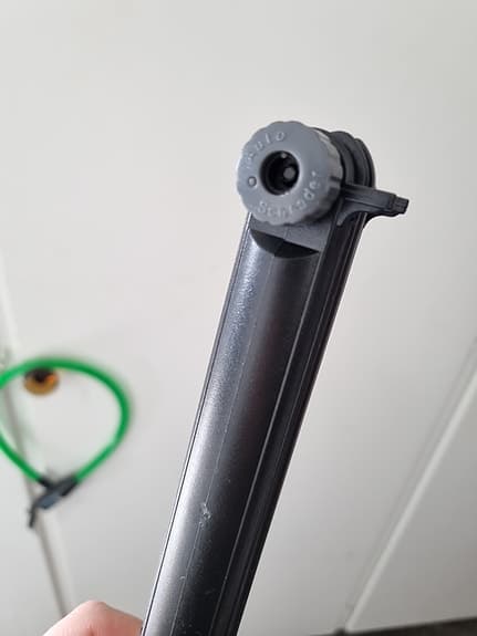 Cykelpump handpump svart