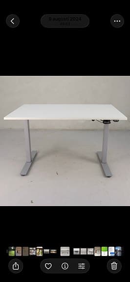 Elektrisk höj och sänkbart skrivbord