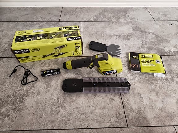 Ryobi OGS1822 grässax häcksax batteridriven
