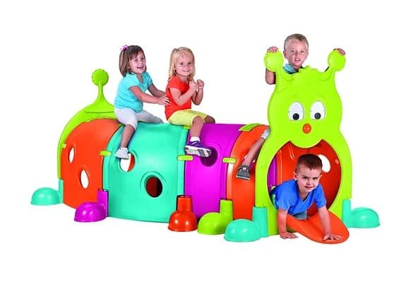 Lektunnel utomhus leksak  klätterställning
