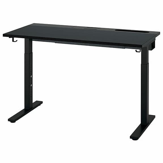 Skrivbord / Kontorsbord (MITTZON) IKEA - Svart 120x60 cm