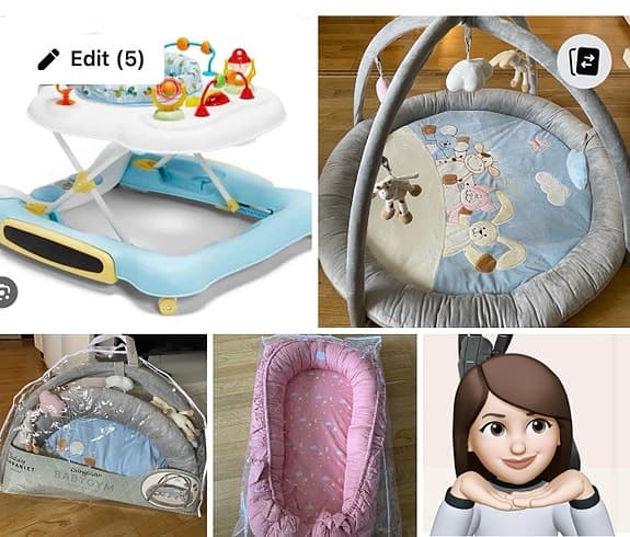 Teddykompaniet babygym, Moweo gåstol och Mini Dreams