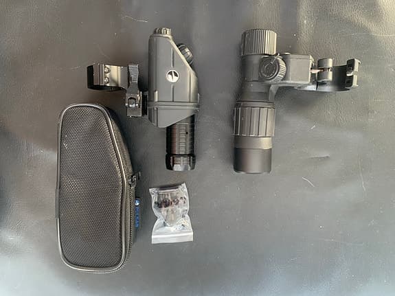 Pulsar Digex n455, Stalon mynningsbroms, picatinny skena blaser