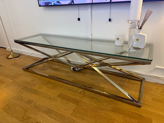 &tradition soffbord och sidobord glas metall