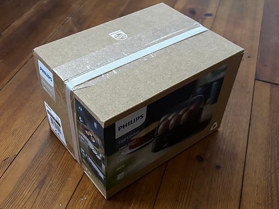 Philips äggkokare HD9137/90 (svart)