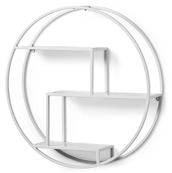 Vit Gatsby vägghylla från Mio