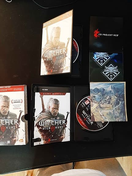 Witcher 3 PC-box på skiva - Helt oanvänd!