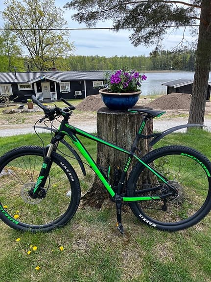 Scott mountainbike herr M 29" svart/grön