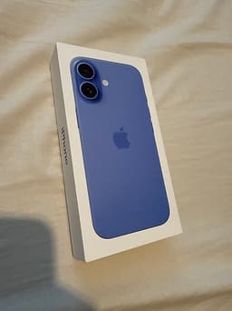 Apple iPhone 16 mobiltelefon 128 GB blå