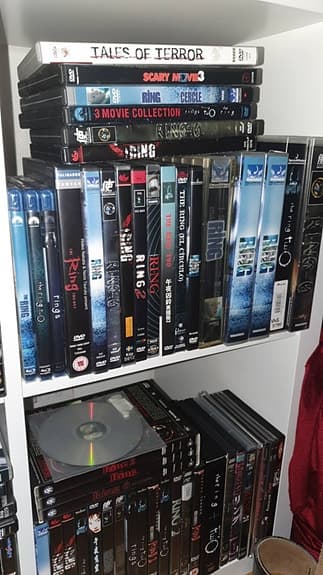 skräckfilmer DVD samling(Juon,grudge,ringu.)