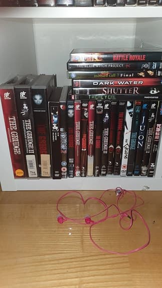 skräckfilmer DVD samling(Juon,grudge,ringu.)