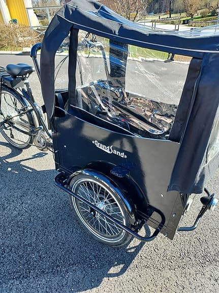 Grand Sands el-lådcykel 28" M svart unisex