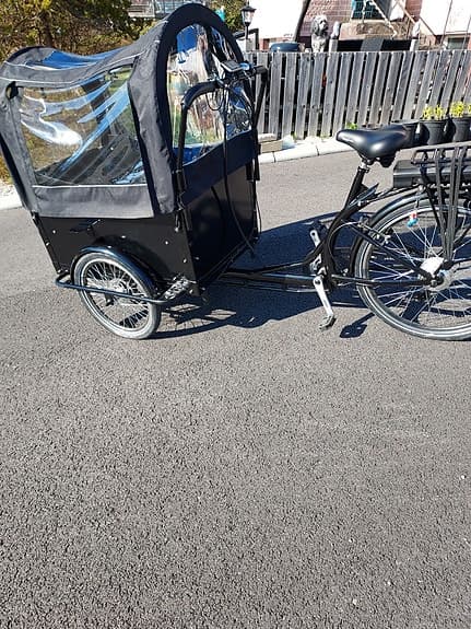 Grand Sands el-lådcykel 28" M svart unisex