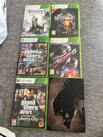Xbox 360 spelpaket blandade titlar
