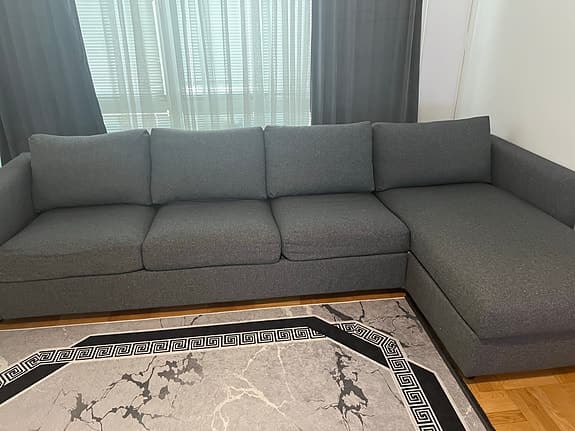 VIMLE | 4-sitssoffa med schäslong från Ikea