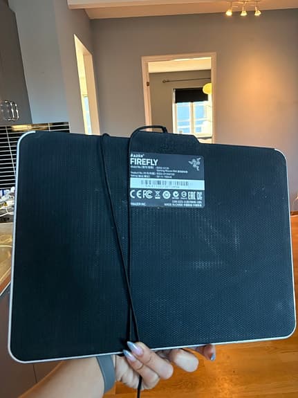 Razer Firefly gaming musmatta svart