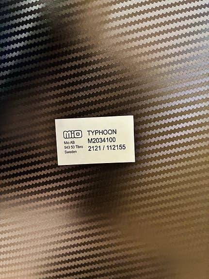 Mio Typhoon skrivbord 60x120 cm svart