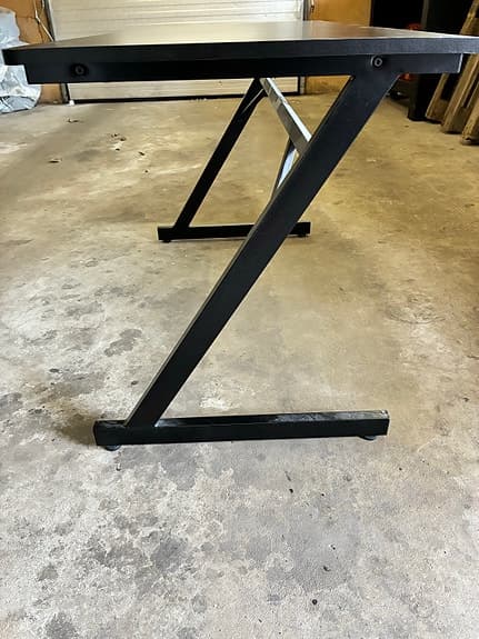 Mio Typhoon skrivbord 60x120 cm svart
