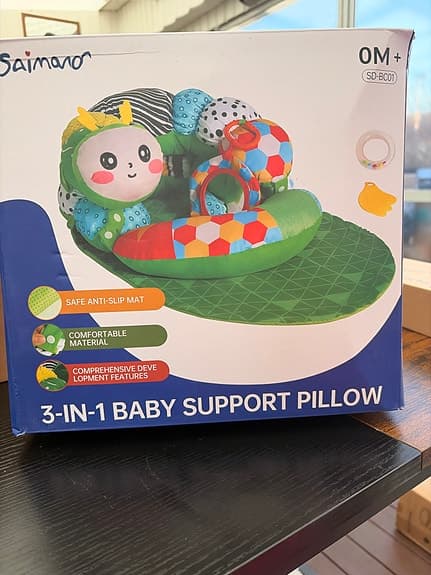 3 in 1 baby support pilllow