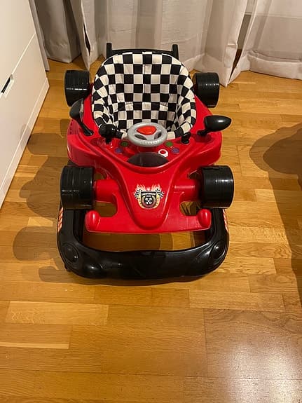 Gåstol med ratt
