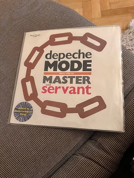 Depeche Mode Master And Servant vinylskiva flerfärgad