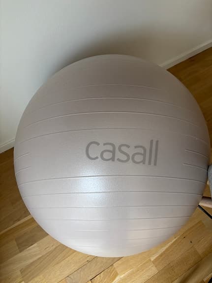 Casall träningsboll/pilatesboll 70-75 cm, light cashmere