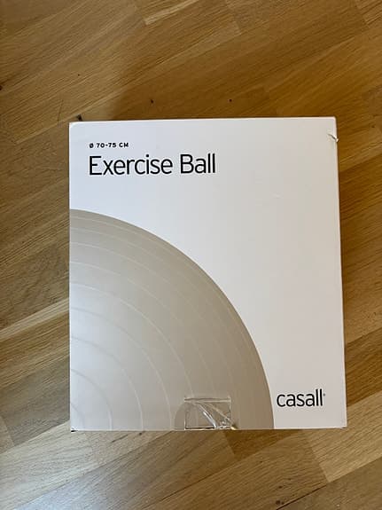 Casall träningsboll/pilatesboll 70-75 cm, light cashmere