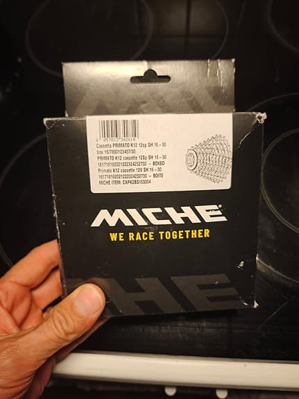 Miche Primato K12 Ungdomskassett (12-delad) – 16-30T för Shimano