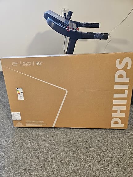 Helt ny och aldrig använd Philips 50 tum 4K QLED Smart TV