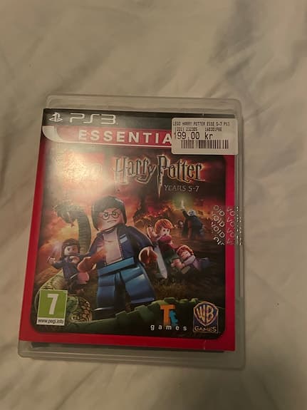 Playstation 3 Lego Harry Potter Years 5-7 och Cars 2 spel