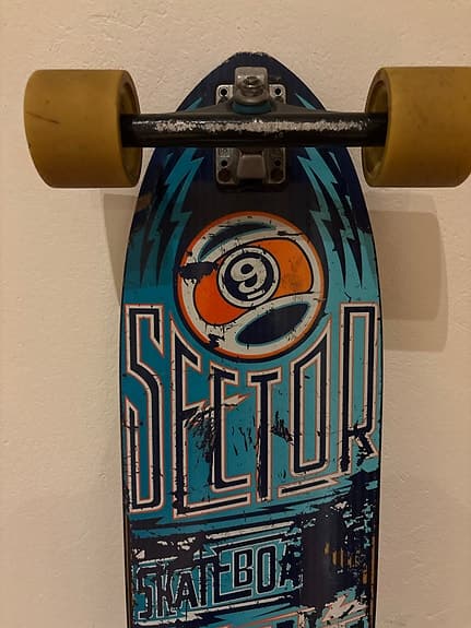 Sector 9 longboard blå
