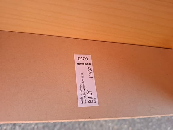 Hörnhyllla Billy Ikea